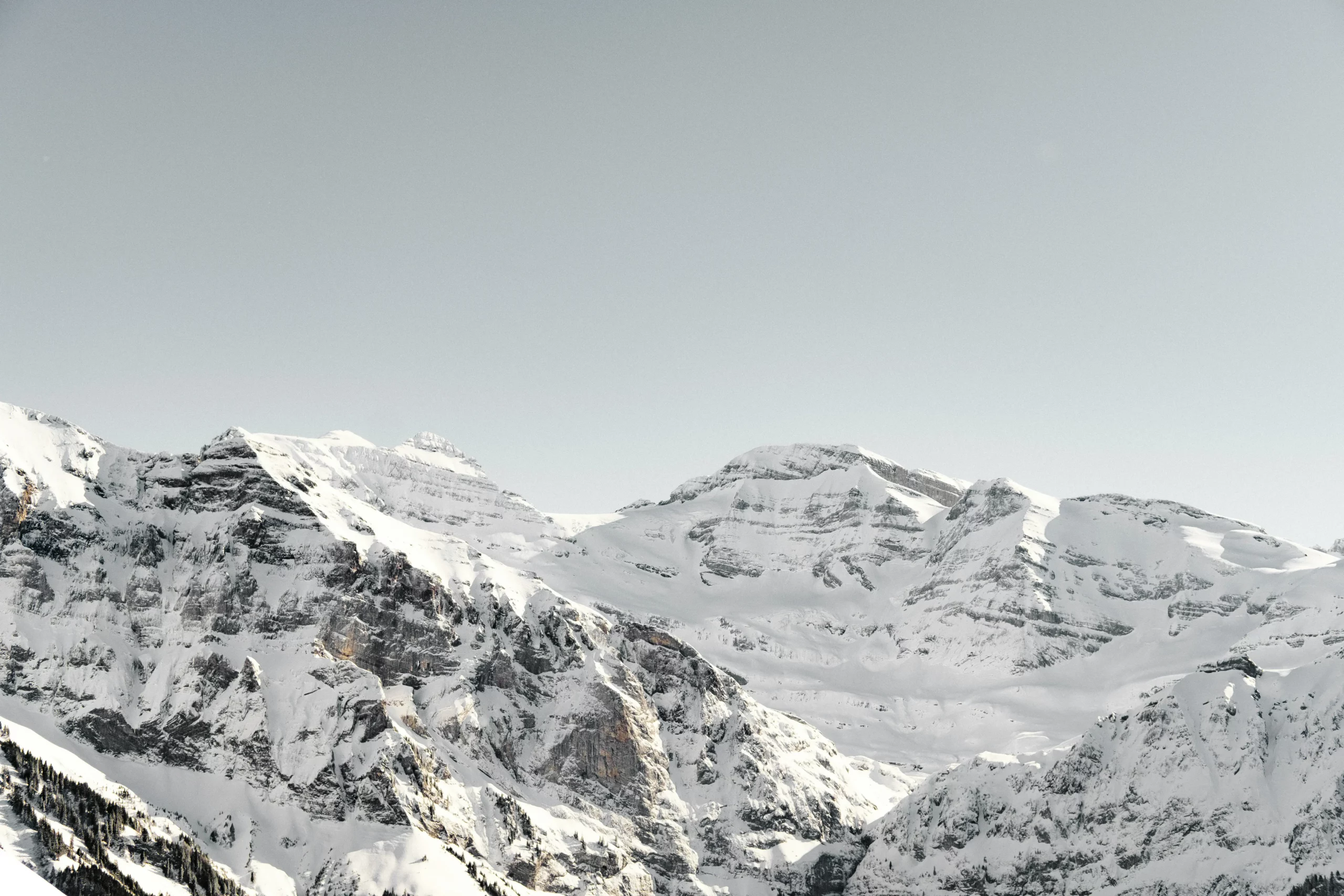 Paysage alpin au cœur des Alpes Suisses